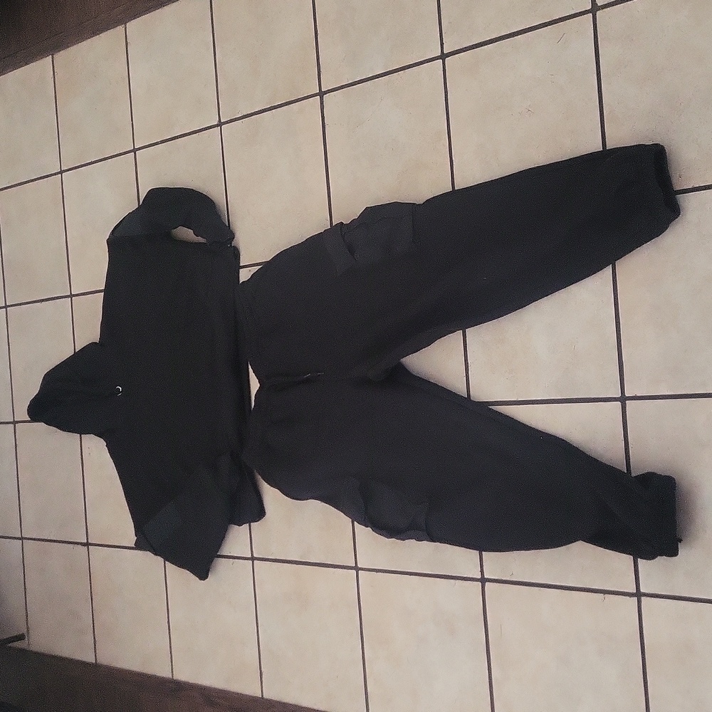 Cargo hoodie and jogger set